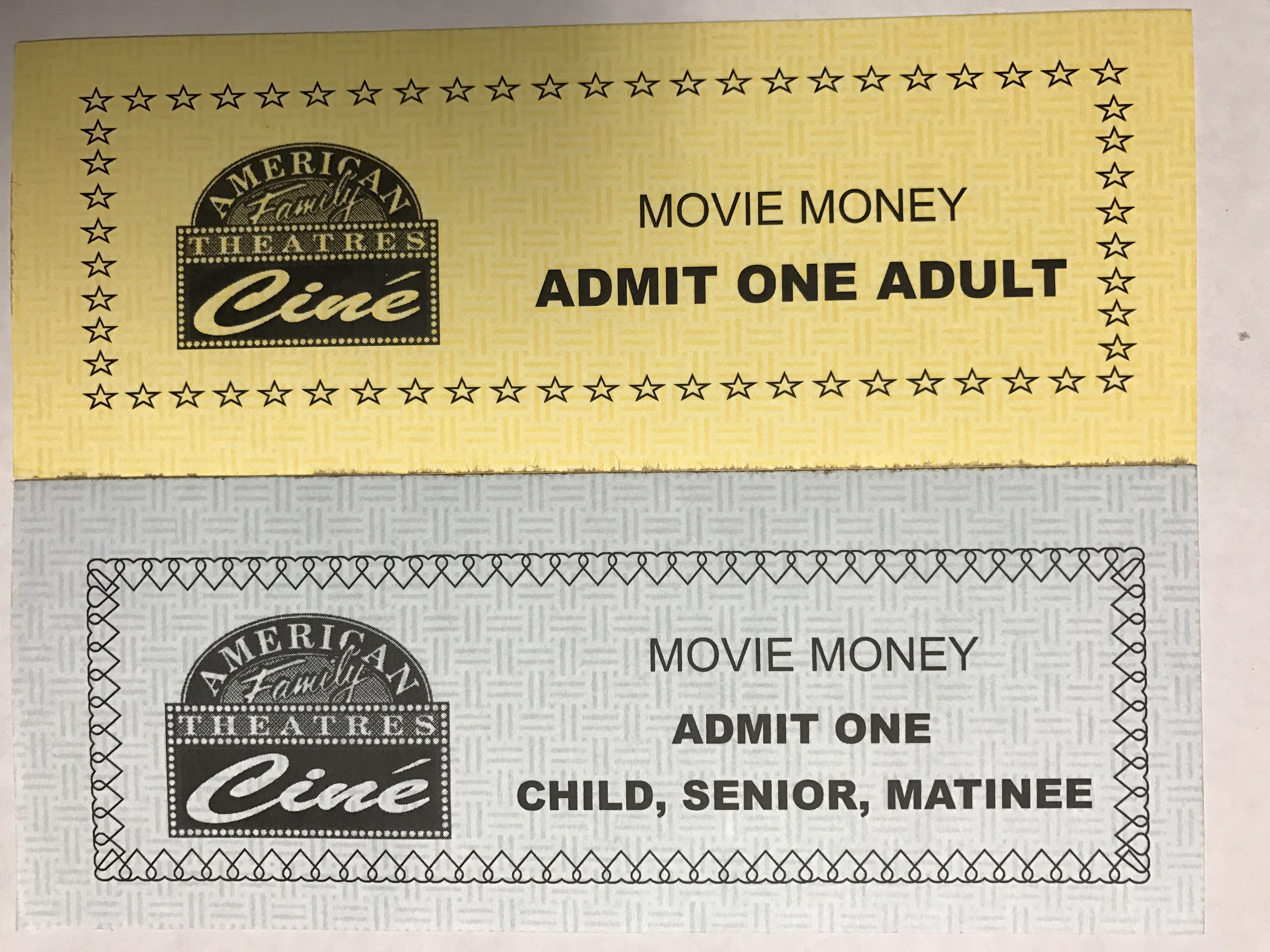 Gift Certificates/Gift Cards Cine Theatres